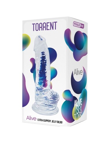 ALIVE - TORRENT PENE REALISTICO TRASPARENTE 20
