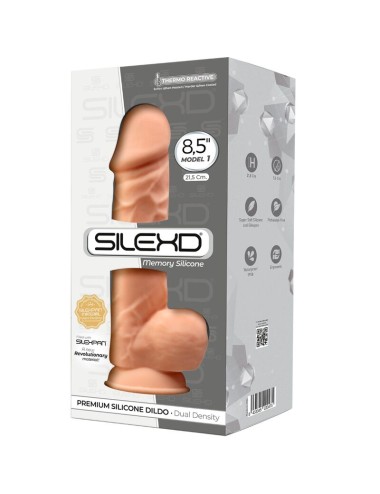 SILEXD - MODELLO 1 PENE REALISTICO PREMIUM SILEXPAN SILICONE 21.5 CM