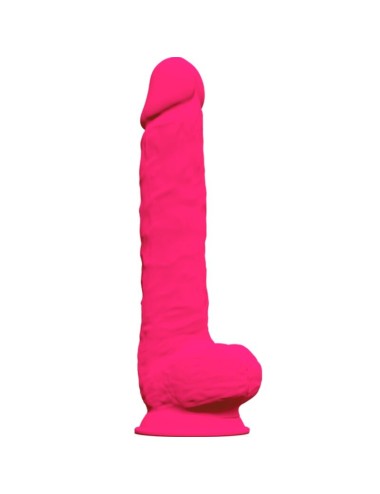 SILEXD - MODELLO 1 PENE REALISTICO PREMIUM SILEXPAN SILICONE FUCSIA 38 CM