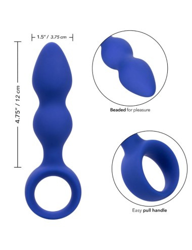 ADMIRAL - PLUG ANALE AVANZATO BLU