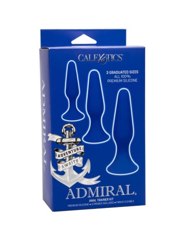 ADMIRAL - KIT 3 PLUG ANALI BLU
