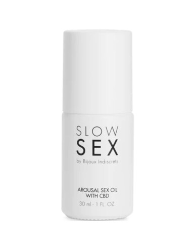 BIJOUX - SLOW SEX OLIO DA MASSAGGIO SESSUALE CON CBD 30 ML