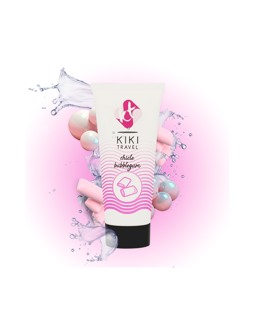 KIKÍ TRAVEL - FRAGOLA GUM LUBRIFICANTE 50 ML