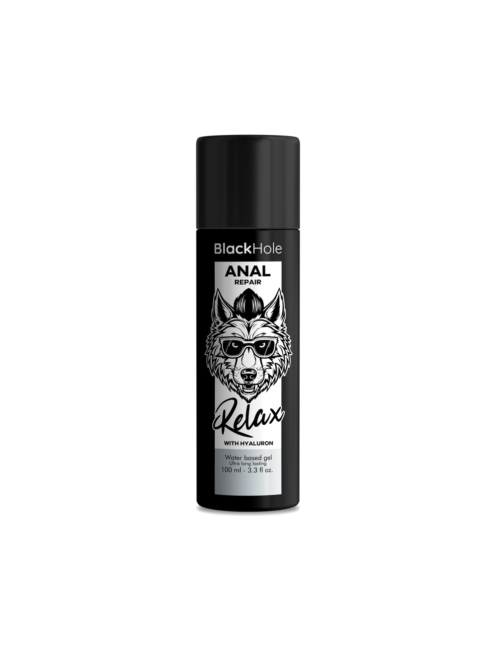 BLACK HOLE - RIPARAZIONE ANALE RELAX A BASE ACQUA CON IALURONE 100 ML