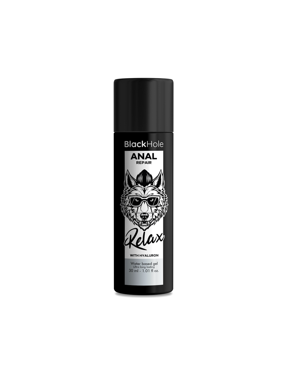 BLACK HOLE - RIPARAZIONE ANALE RELAX A BASE ACQUA CON IALURONE 30 ML