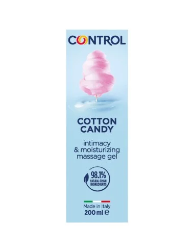 CONTROL - GEL DA MASSAGGIO ZUCCHERO FIOTATO 3 IN 1 200 ML