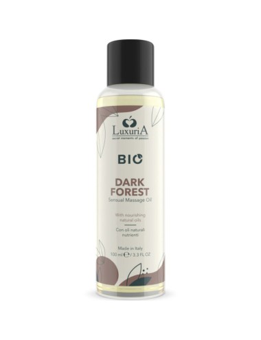 INTIMATELINE LUXURIA - OLIO DA MASSAGGIO BIO FORESTA OSCURA 100 ML