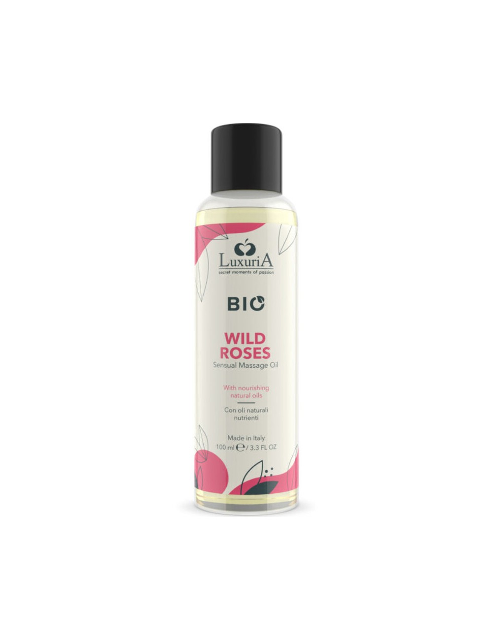 INTIMATELINE LUXURIA - OLIO DA MASSAGGIO BIO ALLA ROSA SELVATICA 100 ML