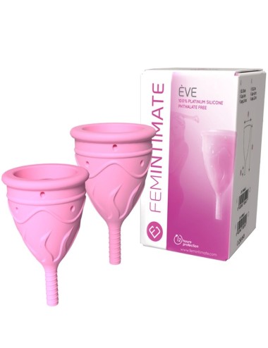 FEMINTIMATE - EVE COPPE MESTRUALI IN SILICONE TAGLIA S
