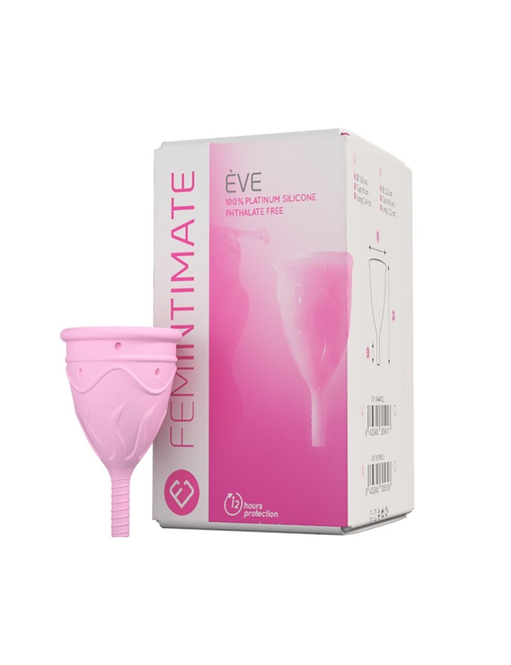 FEMINTIMATE - EVE COPPE MESTRUALI IN SILICONE TAGLIA L FEMINTIMATE - EVE COPPE MESTRUALI IN SILICONE TAGLIA L