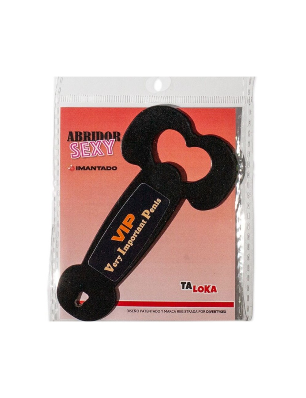 TALOKA - APERTURA MAGNETICA IN METALLO MOLTO IMPORTANTE PENE NERO