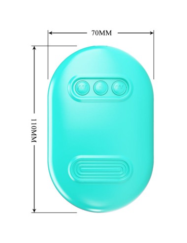 PRETTY LOVE - SCATOLA A SORPRESA PINZETTE PER ELETTROSTIMOLAZIONE BLU