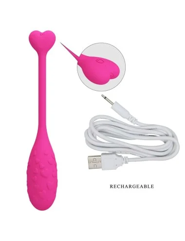 PRETTY LOVE - UOVO VIBRANTE PINK FISHER CONTROLLATO DA APP
