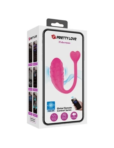 PRETTY LOVE - UOVO VIBRANTE PINK FISHER CONTROLLATO DA APP