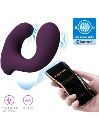 PRETTY LOVE - TELECOMANDO BILLY VIBRAZIONE VIOLA - APP GRATUITA