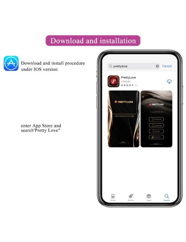 PRETTY LOVE - TELECOMANDO BILLY VIBRAZIONE VIOLA - APP GRATUITA