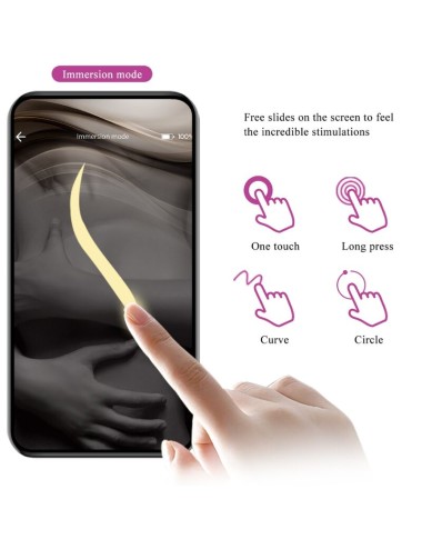 PRETTY LOVE - TELECOMANDO BILLY VIBRAZIONE VIOLA - APP GRATUITA