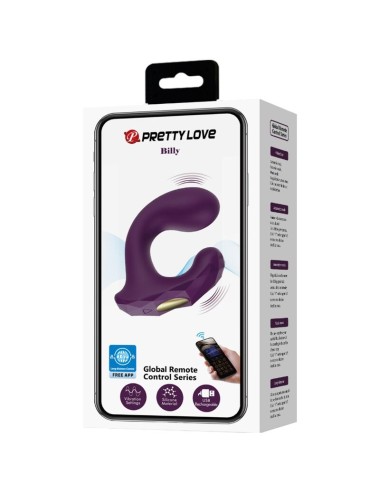 PRETTY LOVE - TELECOMANDO BILLY VIBRAZIONE VIOLA - APP GRATUITA