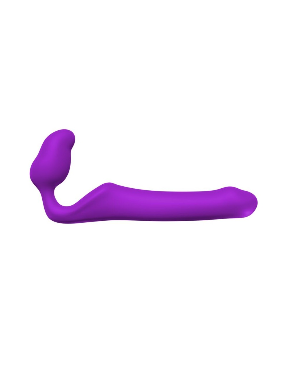 ADRIEN LASTIC - QUEENS STRAP-ON FLESSIBILE VIOLA TAGLIA M