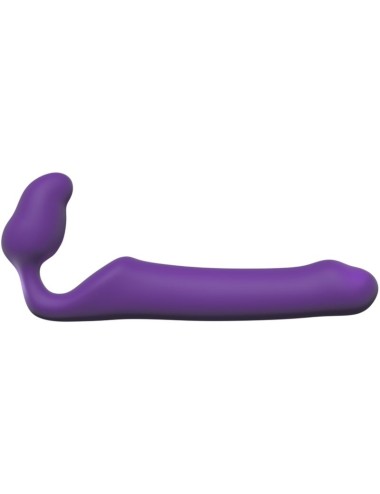 ADRIEN LASTIC - QUEENS STRAP-ON FLESSIBILE VIOLA TAGLIA L