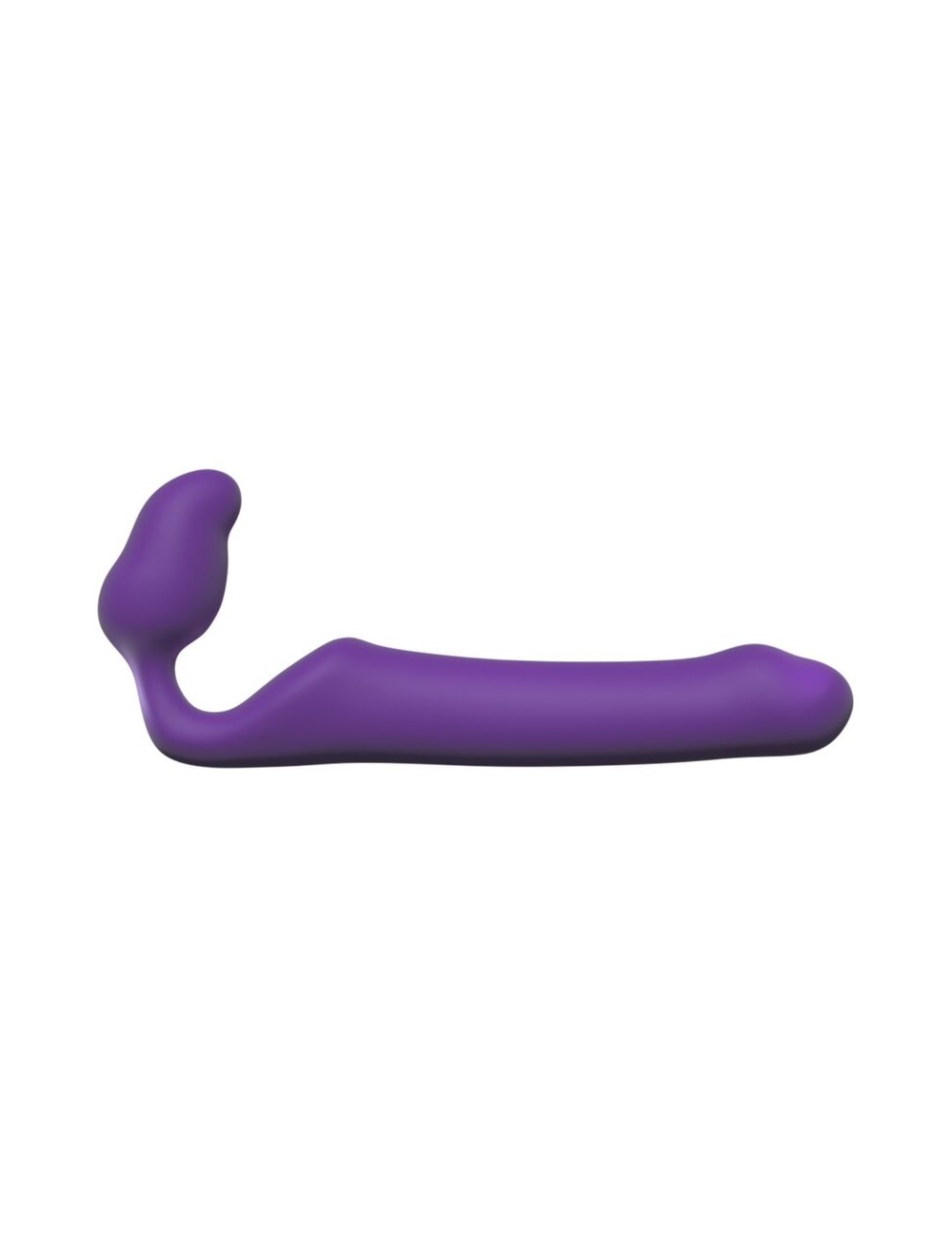 ADRIEN LASTIC - QUEENS STRAP-ON FLESSIBILE VIOLA TAGLIA L
