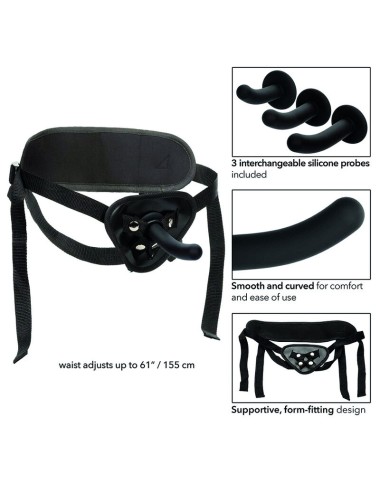 CALIFORNIA EXOTICS - BOUNDLESS KIT DI PEGGING PER CURVE IN SILICONE