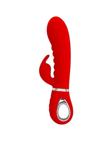 PRETTY LOVE - VIBRATORE MULTIFUNZIONE G-SPOT PRESCOTT ROSSO