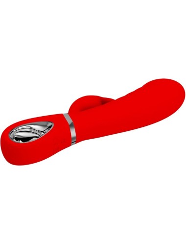PRETTY LOVE - VIBRATORE MULTIFUNZIONE G-SPOT PRESCOTT ROSSO