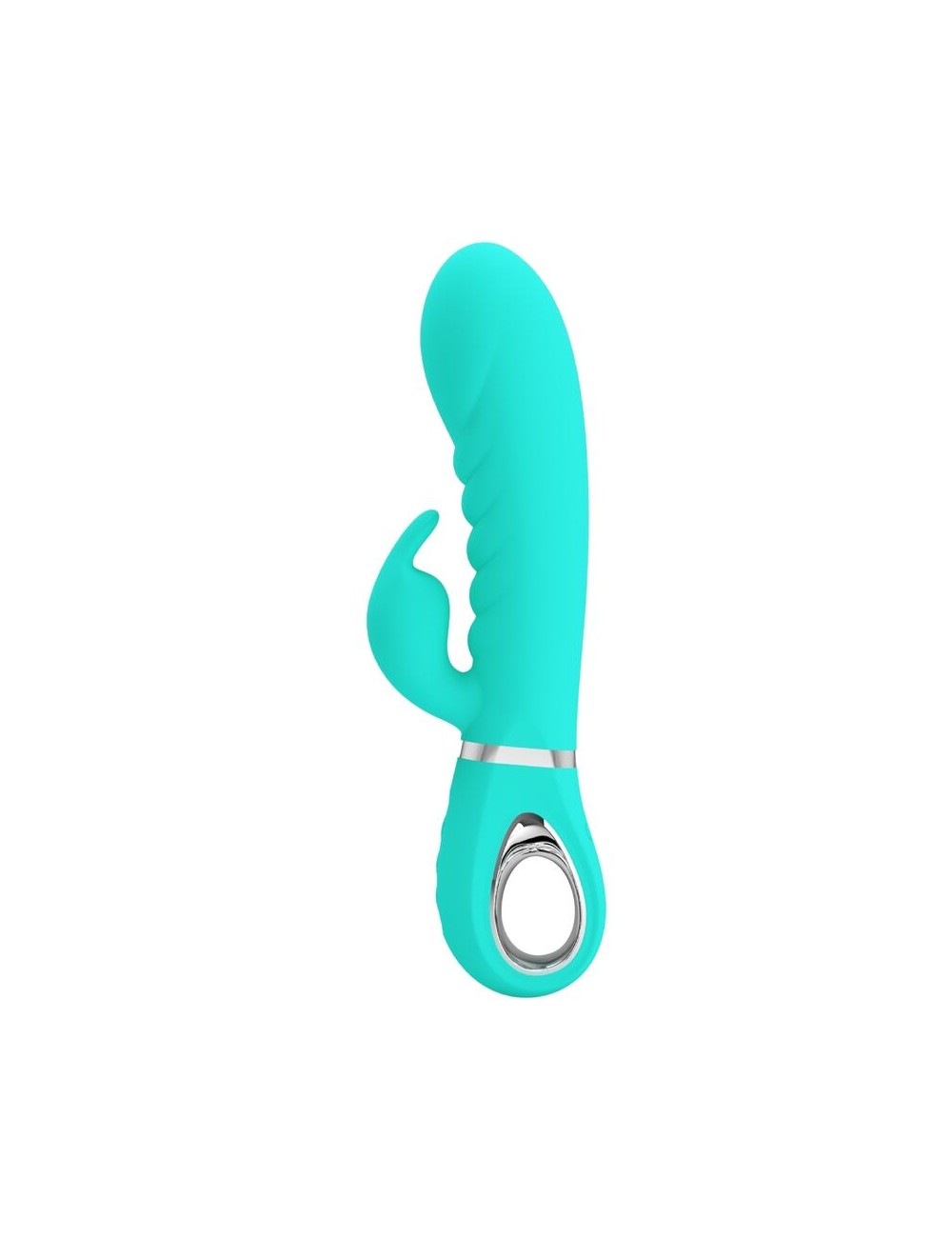 PRETTY LOVE - VIBRATORE MULTIFUNZIONE G-SPOT PRESCOTT VERDE ACQUA