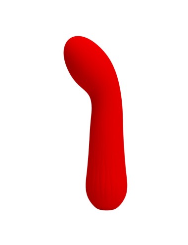 PRETTY LOVE - VIBRATORE RICARICABILE FAUN ROSSO