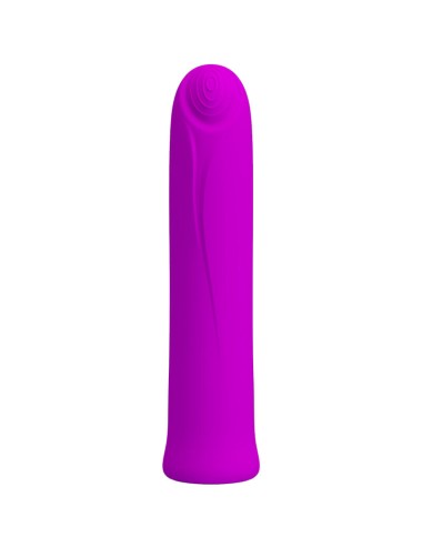 PRETTY LOVE - VIBRATORE CURTIS MINI SUPER POWER 12 VIBRAZIONI IN SILICONE VIOLETTO