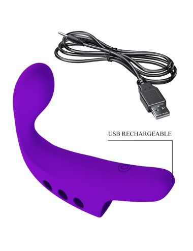 PRETTY LOVE - VIBRATORE DA DITA RICARICABILE GORGON VIOLA