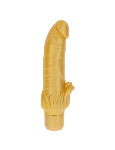 GET REAL - VIBRATORE GOLD DICKER STIM ORO