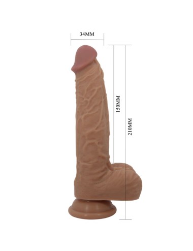 PRETTY LOVE - DILDO IN SILICONE JONATHAN 3 VIBRAZIONI + 3 MISURE DI INSERIMENTO TELECOMANDO 21 CM