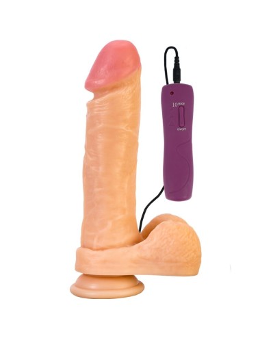 ALIVE - VIBRATORE PENE REALISTICO BRUNO 22 CM