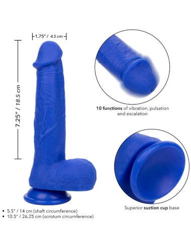 ADMIRAL - VIBRATORE DILDO REALISTICO DEL CAPITANO BLU