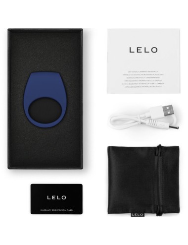 LELO - ANELLO VIBRATORE BLU TOR 3