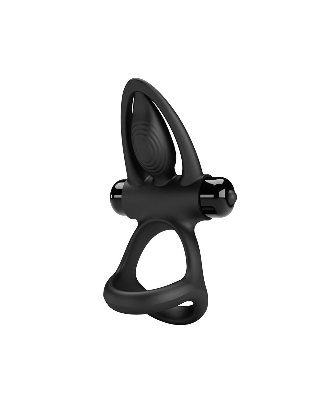 PRETTY LOVE - ANELLO VIBRANTE 10 VIBRAZIONI IN SILICONE NERO PRETTY LOVE - ANELLO VIBRANTE 10 VIBRAZIONI IN SILICONE NERO