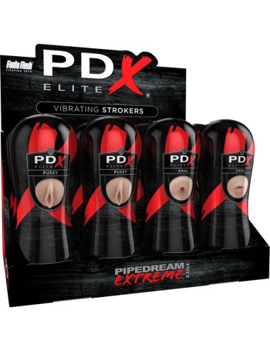 PDX ELITE - SET STROKER 12 UNIT: 6X VAGINA