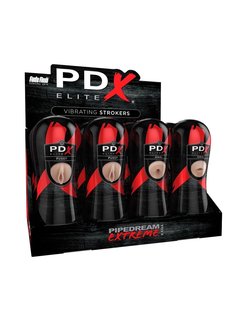 PDX ELITE - SET STROKER 12 UNIT: 6X VAGINA PDX ELITE - SET STROKER 12 UNIT: 6X VAGINA