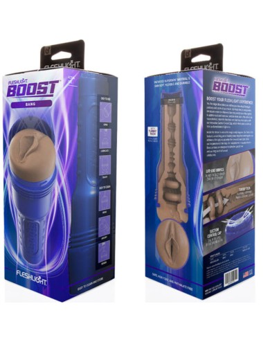 FLESHLIGHT BOOST - MASTURBADOR VAGINA BANG MD FLESH RP