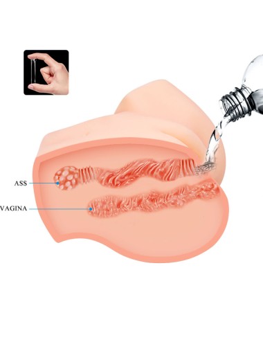 CRAZY BULL - VIBRATORE SAMANTHA PER VAGINA E ANO REALISTICO