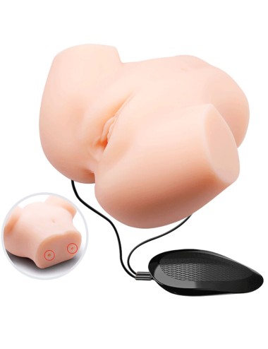 CRAZY BULL - DOPPIA VIBRAZIONE REALISTICA DELLA VAGINA E DELLANO