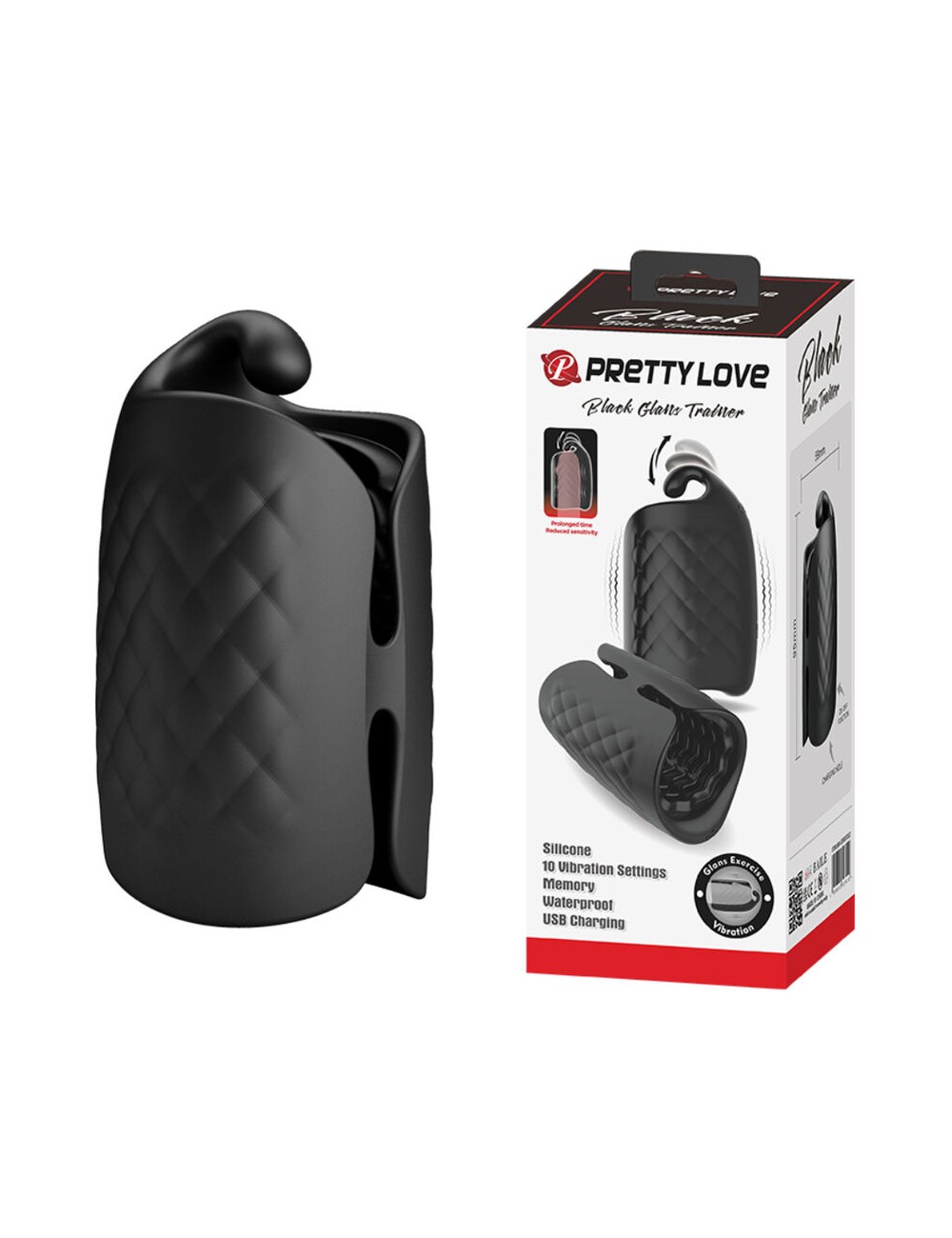 PRETTY LOVE - MASTURBATORE MANUALE PER GHIANDOLA VIBRATORE RICARICABILE PRETTY LOVE - MASTURBATORE MANUALE PER GHIANDOLA VIBRATORE RICARICABILE
