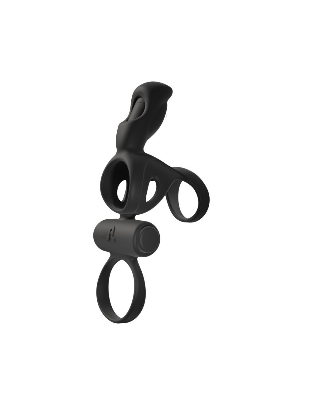 ADRIEN LASTIC - ANELLO SPARTACUS E GUAINA PER PENE CON VIBRATORE