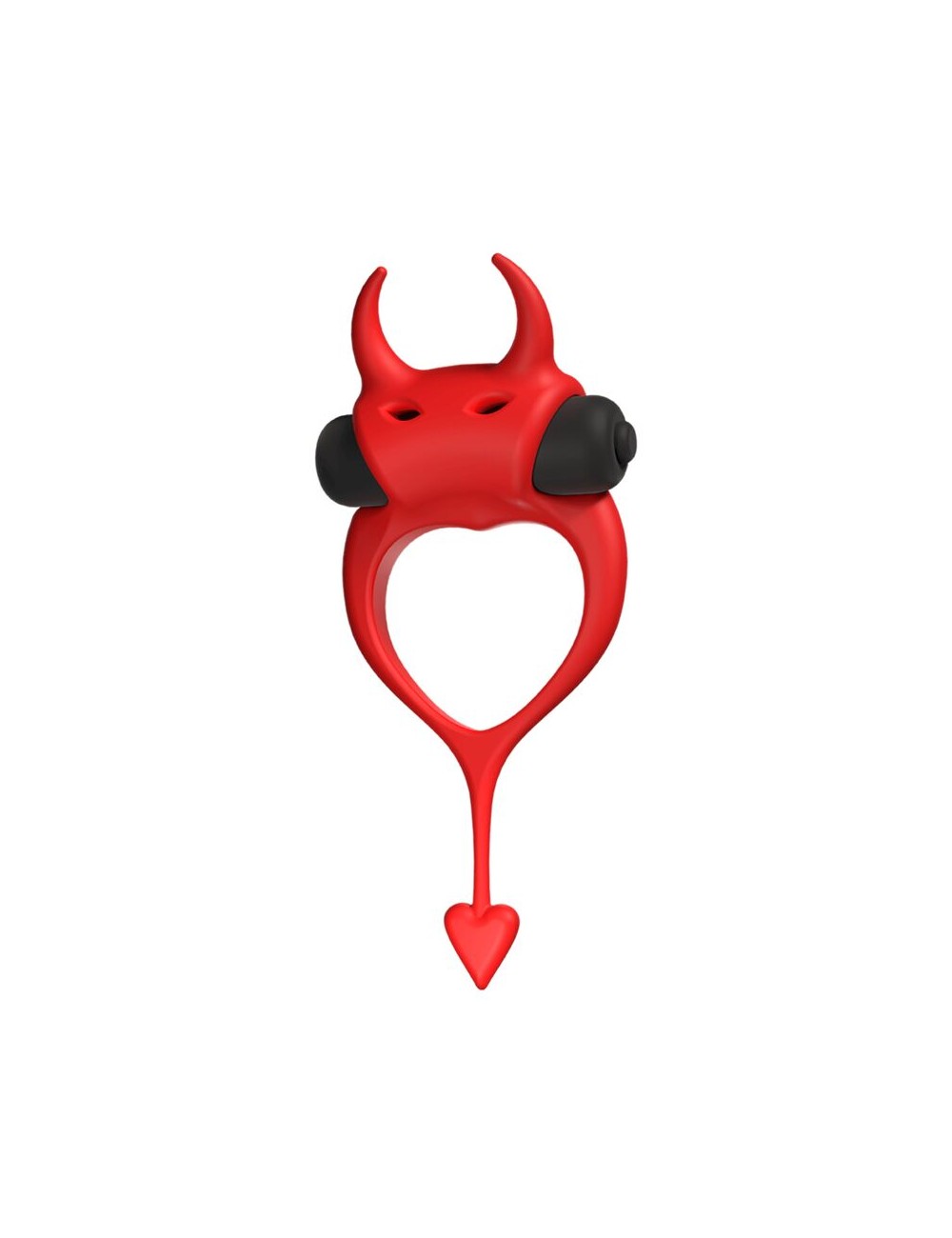 ADRIEN LASTIC - ANELLO VIBRATORE DEVOL COCKRING ROSSO ADRIEN LASTIC - ANELLO VIBRATORE DEVOL COCKRING ROSSO