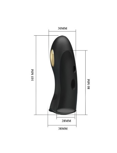 PRETTY LOVE - COPRIDITA PER ELETTROSTIMOLATORE MARICO NERO