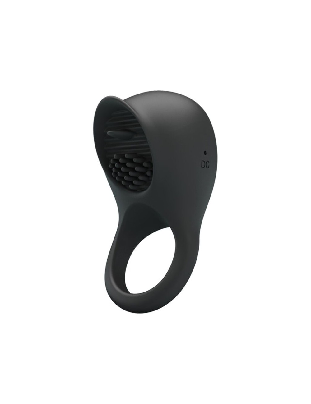 PRETTY LOVE - ANELLO VIBRANTE PER PENE CON LINGUA NERA PRETTY LOVE - ANELLO VIBRANTE PER PENE CON LINGUA NERA