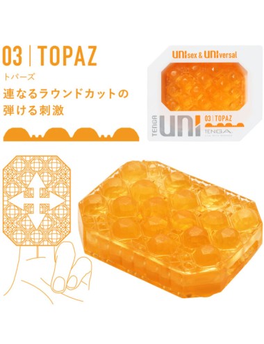 TENGA - DITALE MASTURBATORE UNI TOPAZ