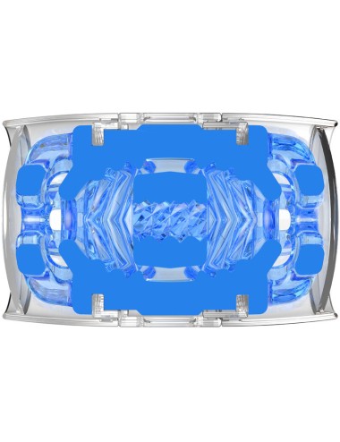 FLESHLIGHT - MASTURBATORE QUICKSHOT TURBO BLU GHIACCIO